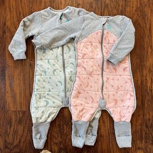 Two Love to Dream Sleepsuits size 12-24 months 2.5 Tog